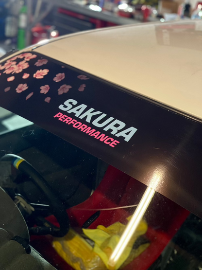 Close up small sunstrip sakura performance glanza