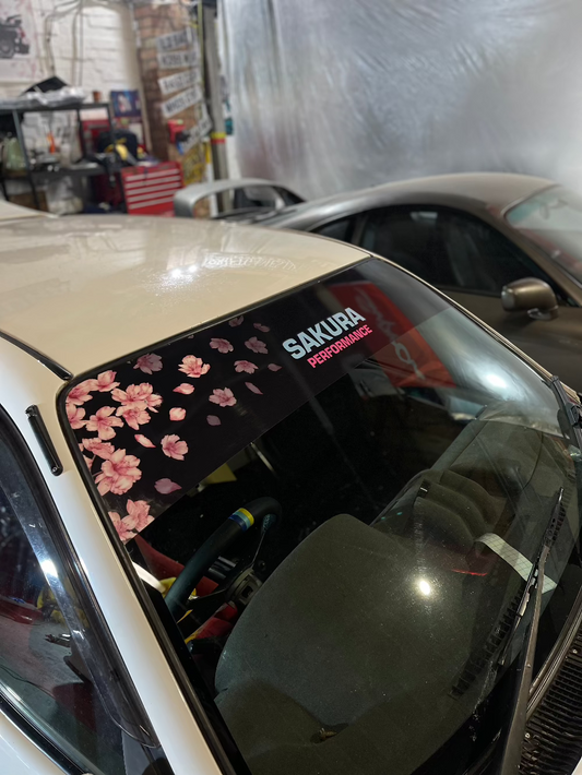Small Sakura Performance Sunstrip Glanza