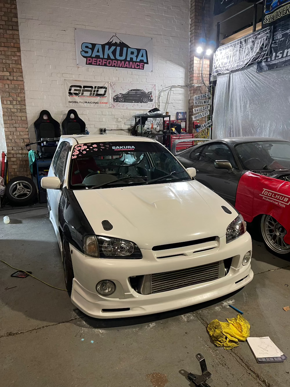 Sunstrip for starlet glanza turbo